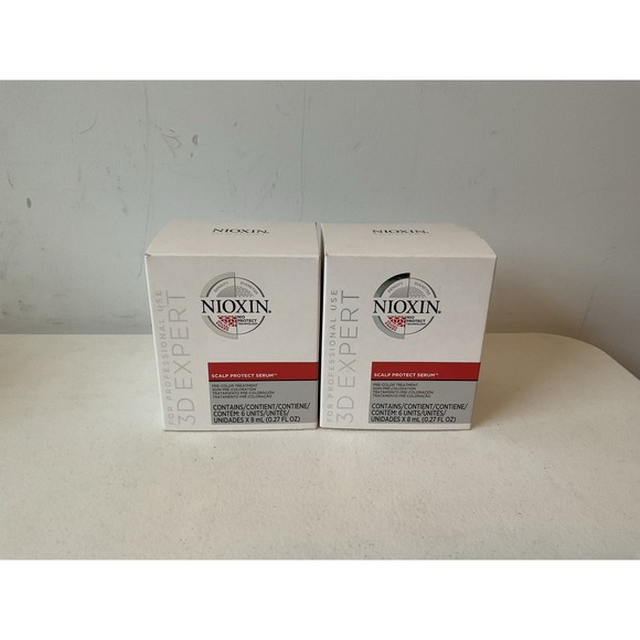 Nioxin Other - 2X Nioxin 3D Expert Scalp Protect Serum Pre-Color Treatment 0.27floz each